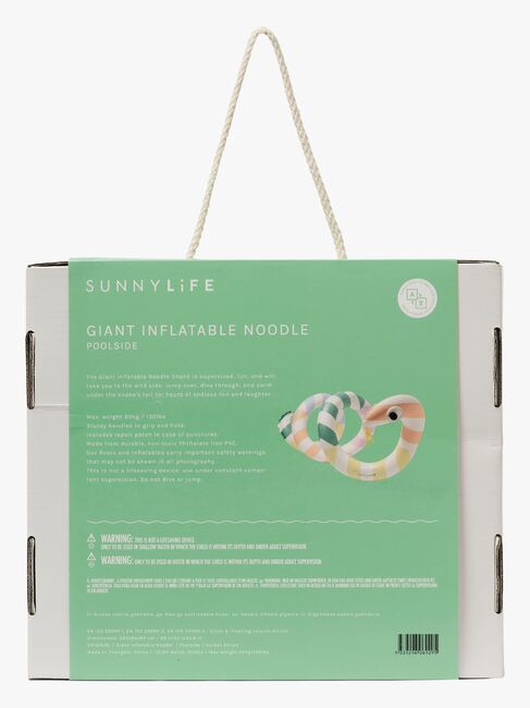 SUNNYLiFE  Stort Flydelegetøj, Poolside Sorbet Stripe