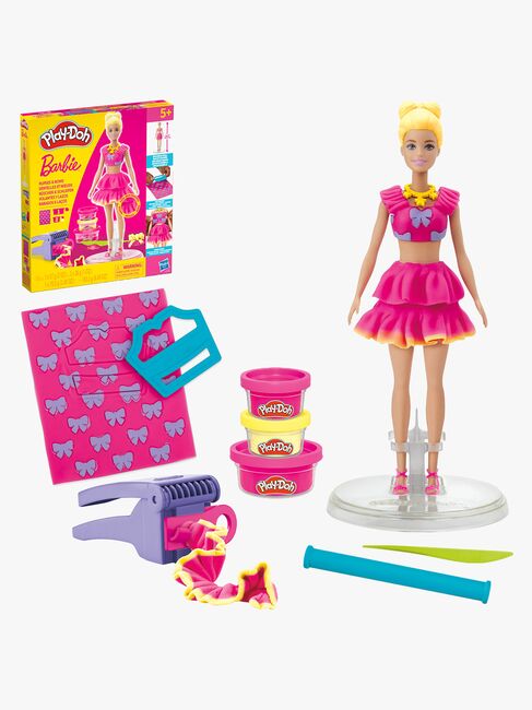 Play-Doh Barbie Modellervoks med Dukke Flæser & Sløjfer