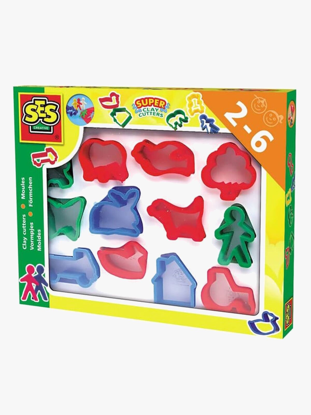 SES Creative Forme til Modellervoks 12-pak