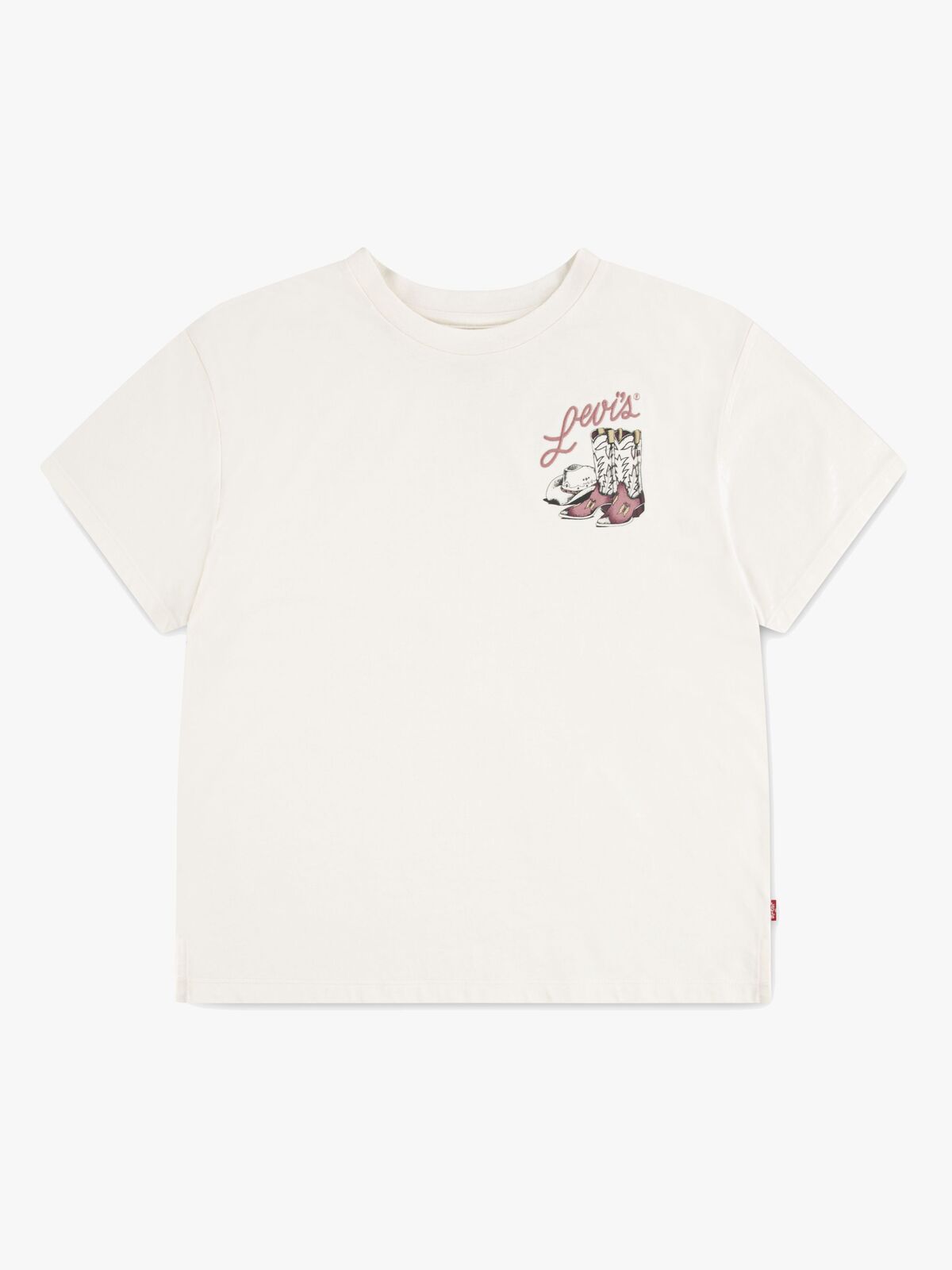 Levi's LVG Weatern Oversized T-shirt, Gardenia