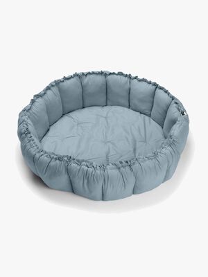 Play&Go Organic Bloom Legetæppe, Dusty Blue