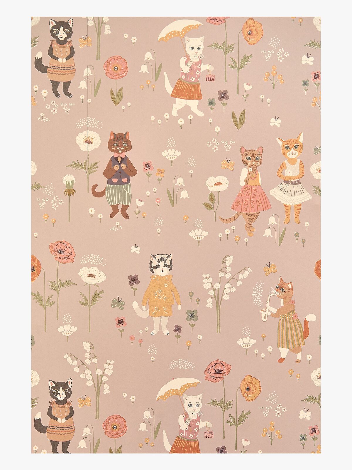 Majvillan Tapet Catwalk, Dusty Lilac