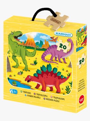 Kärnan Træpuslespil Dinosaurer 20 Brikker