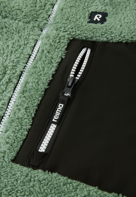 Reima Turilas Fleecetrøje, Green Clay