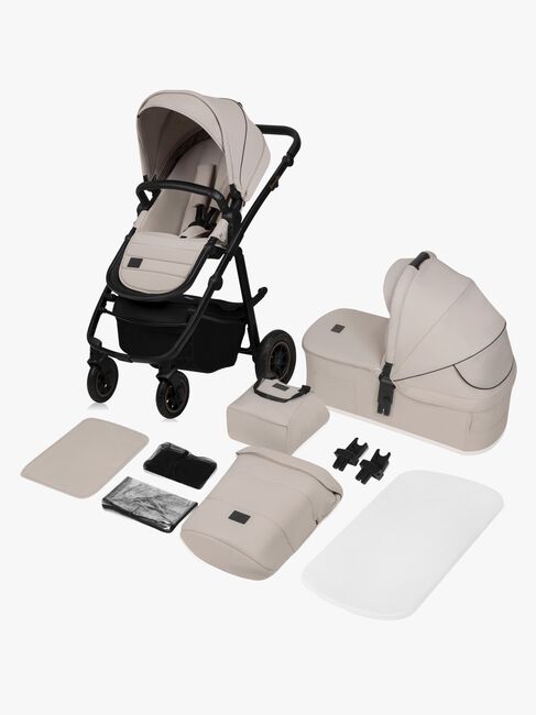Lionelo Amber Plus 2-in-1 Duovogn, Beige Sand
