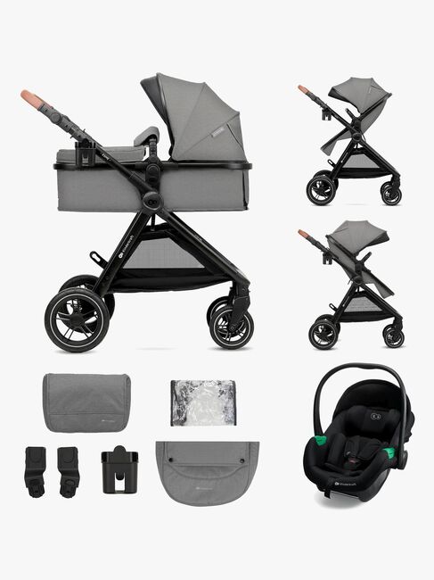Kinderkraft ESME PRO 3-in-1 Duovogn Travelsystem, Moonlight Grey