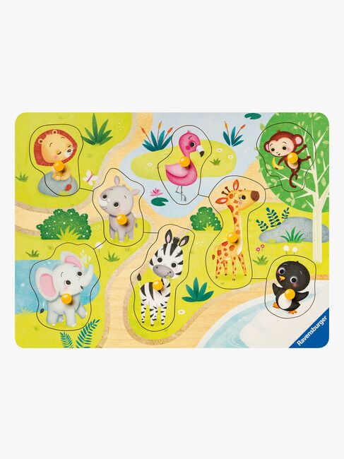 Ravensburger Knoppuslespil Zoodyr 8 Brikker