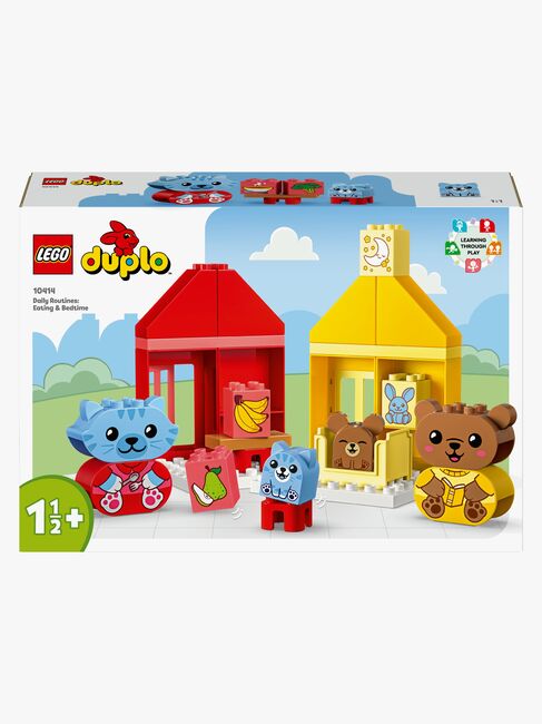 LEGO DUPLO My First 10414 Dagligdagens rutiner: Spisetid og sengetid