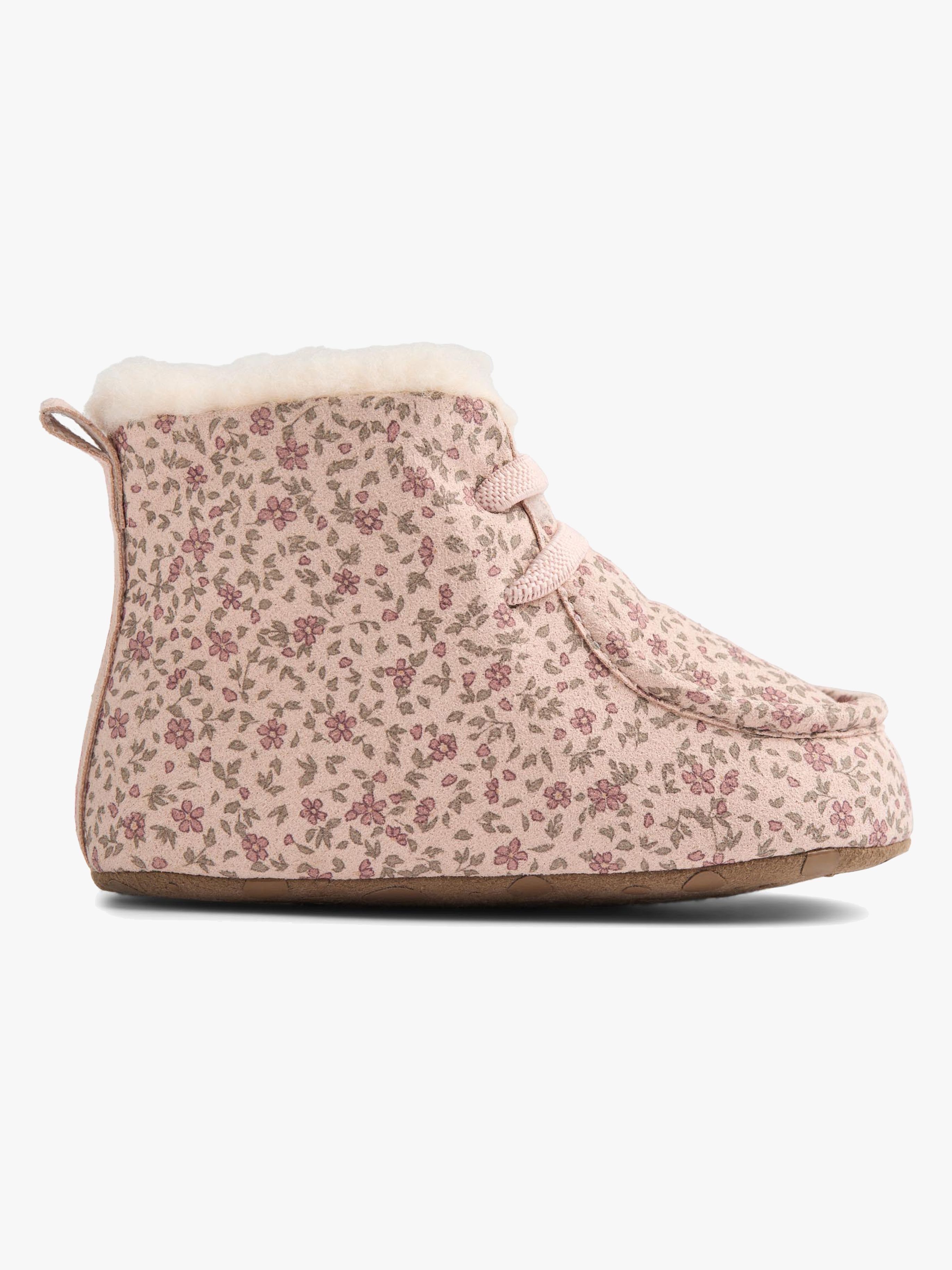 Wheat Mae Hjemmesko, Dime Rose Small Flowers, 20