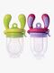 Kidsme Food Feeder 2 stk, Lilla/Lime