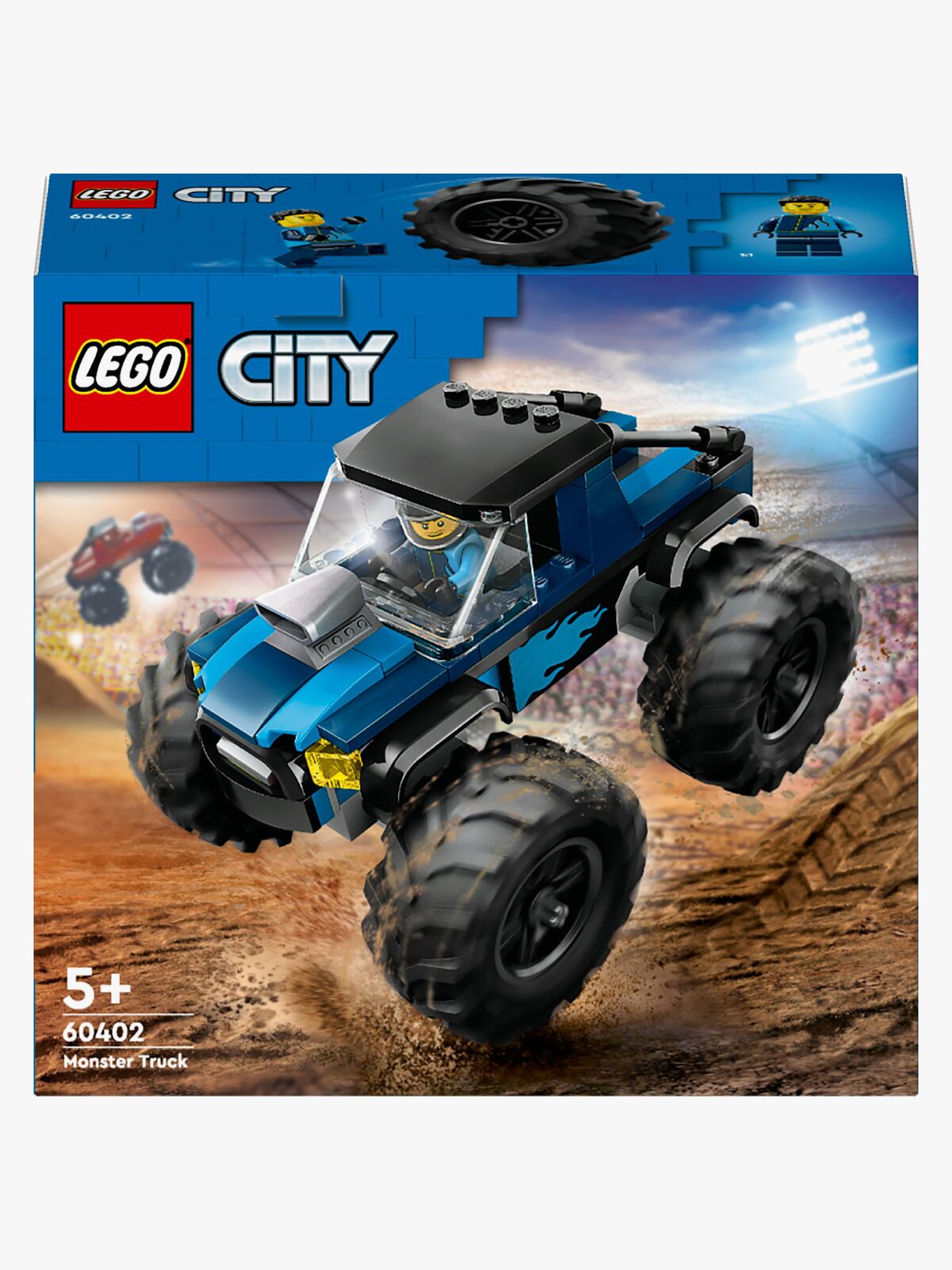 LEGO City 60402 Blå monstertruck