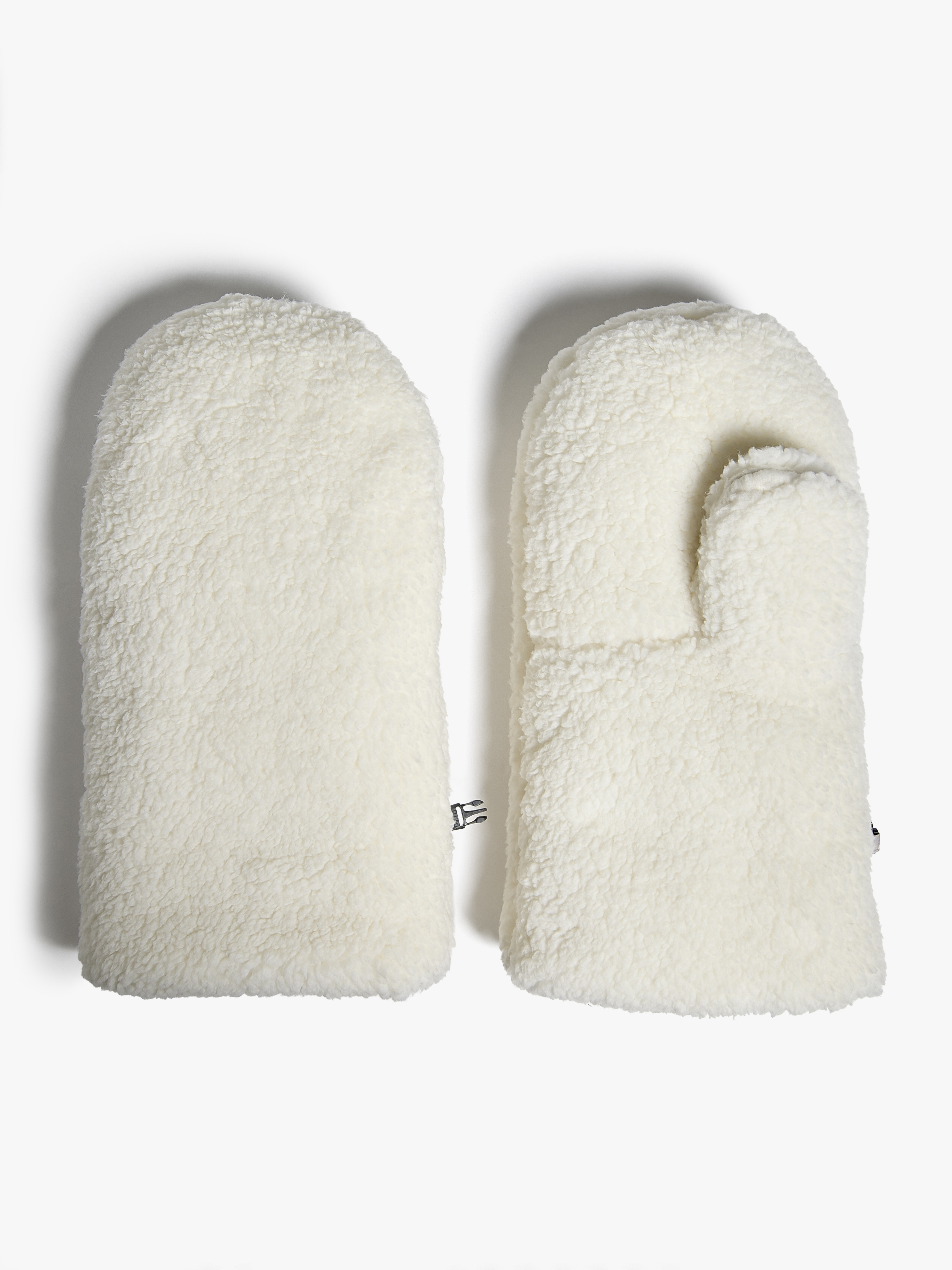 Beemoo Teddy Barnevognsvanter, Cream White