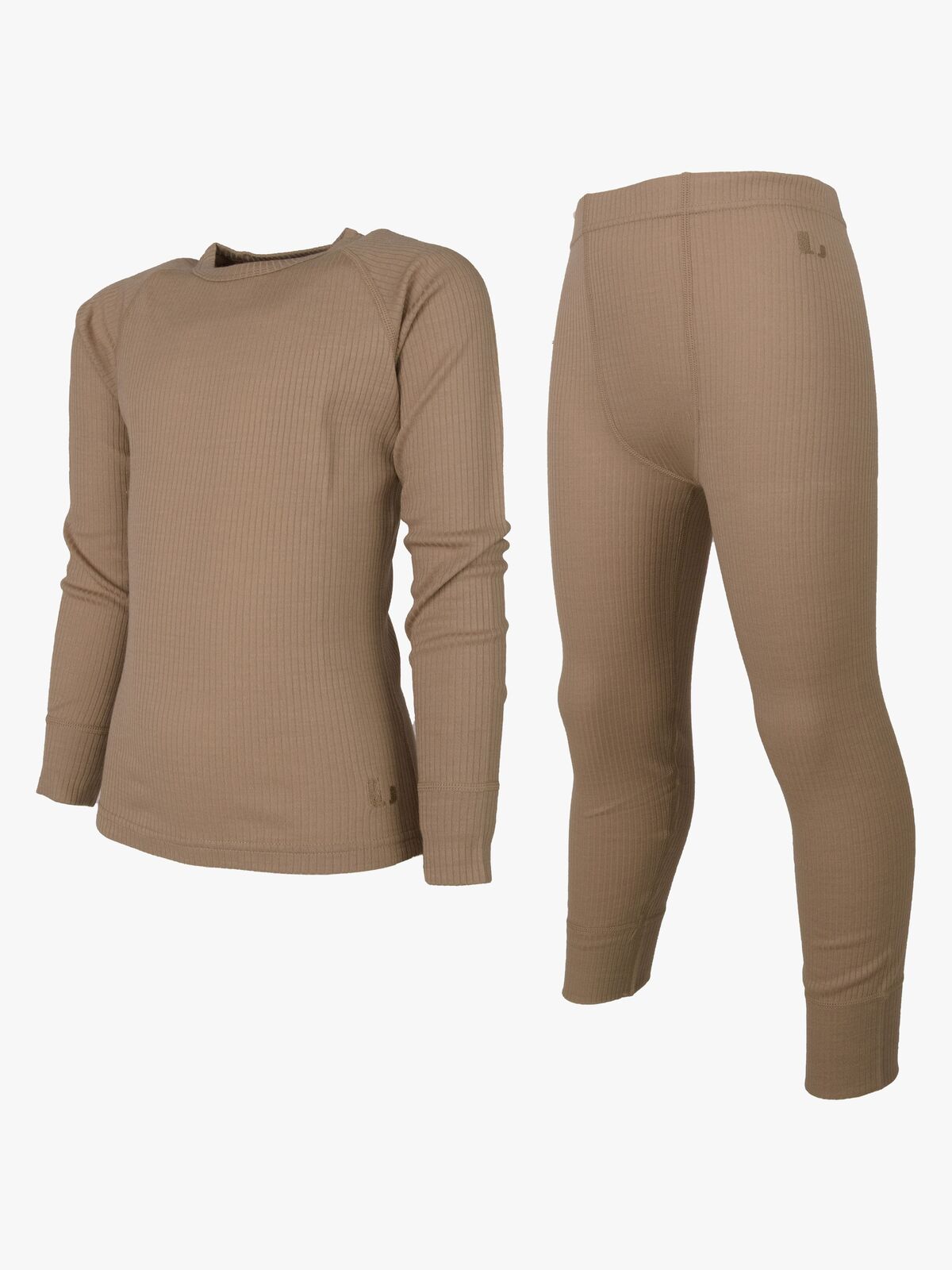 Lindberg Rib Merino Skiundertøj Merinould, Beige