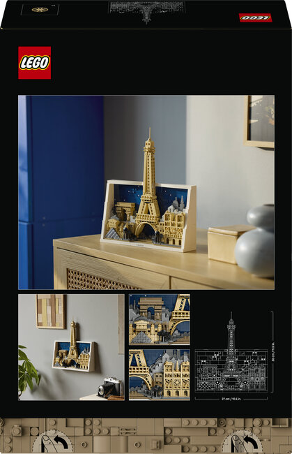 LEGO Architecture 21064 Paris – Kærlighedens by
