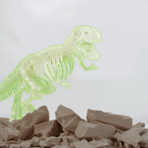Toyrock Steam Fossil-sæt T-rex Glow In The Dark