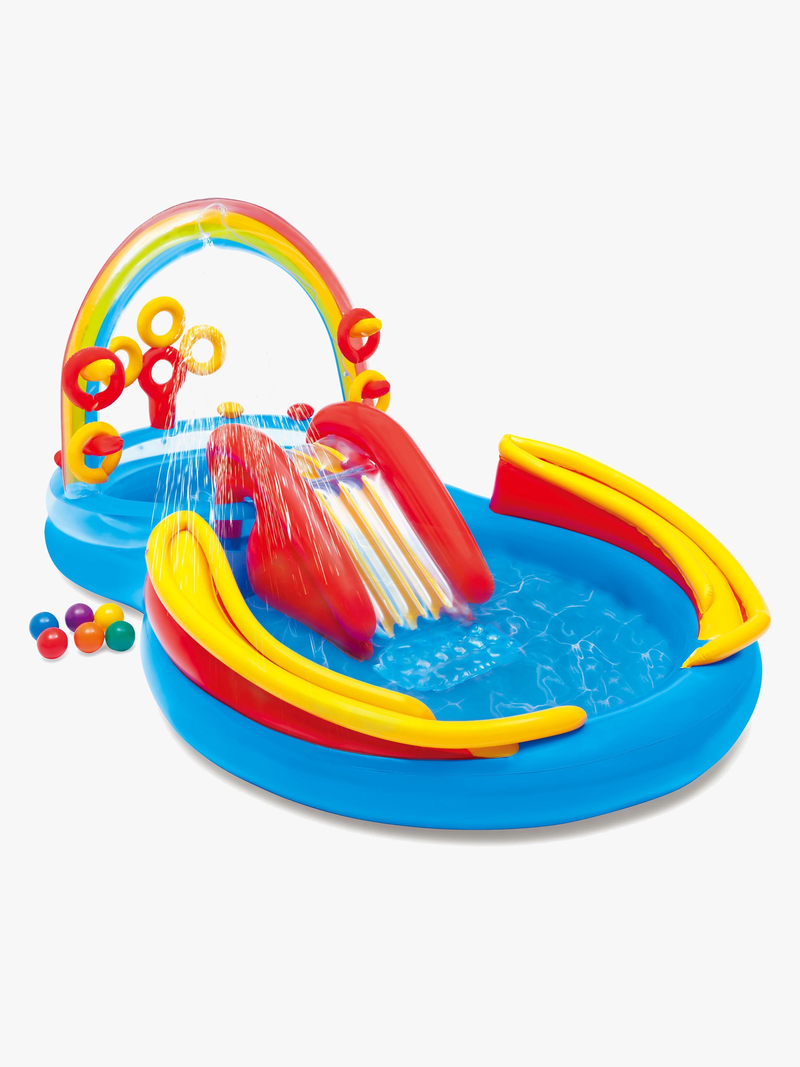 Intex Rainbow Ring Vandlegecenter, Badebassin til børn