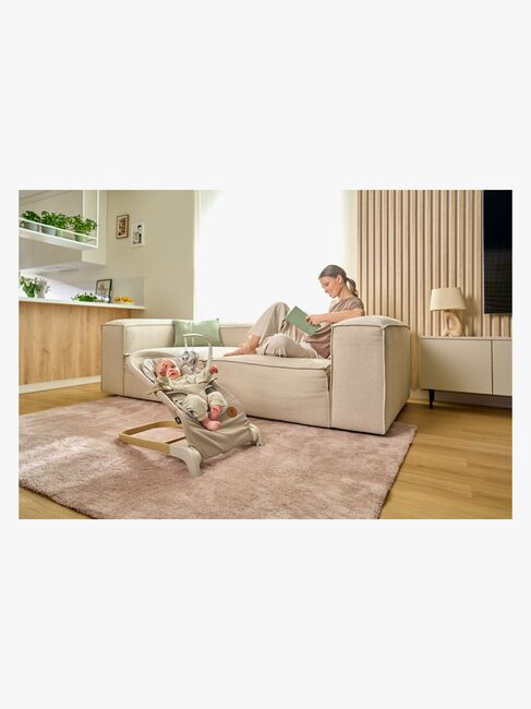 Lionelo Skråstol LILAC, Beige Sand