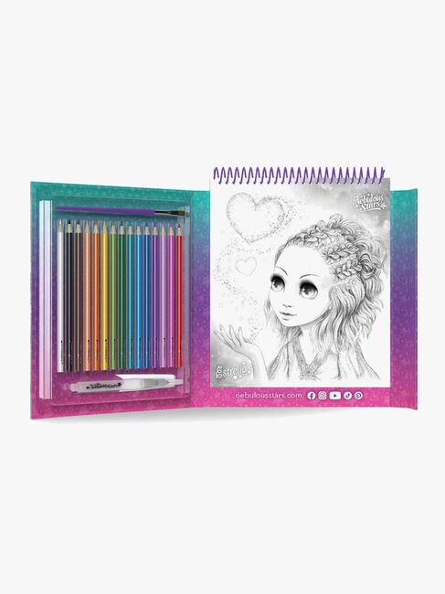 Nebulous Stars Malesæt Akvarelmaling Estrelia