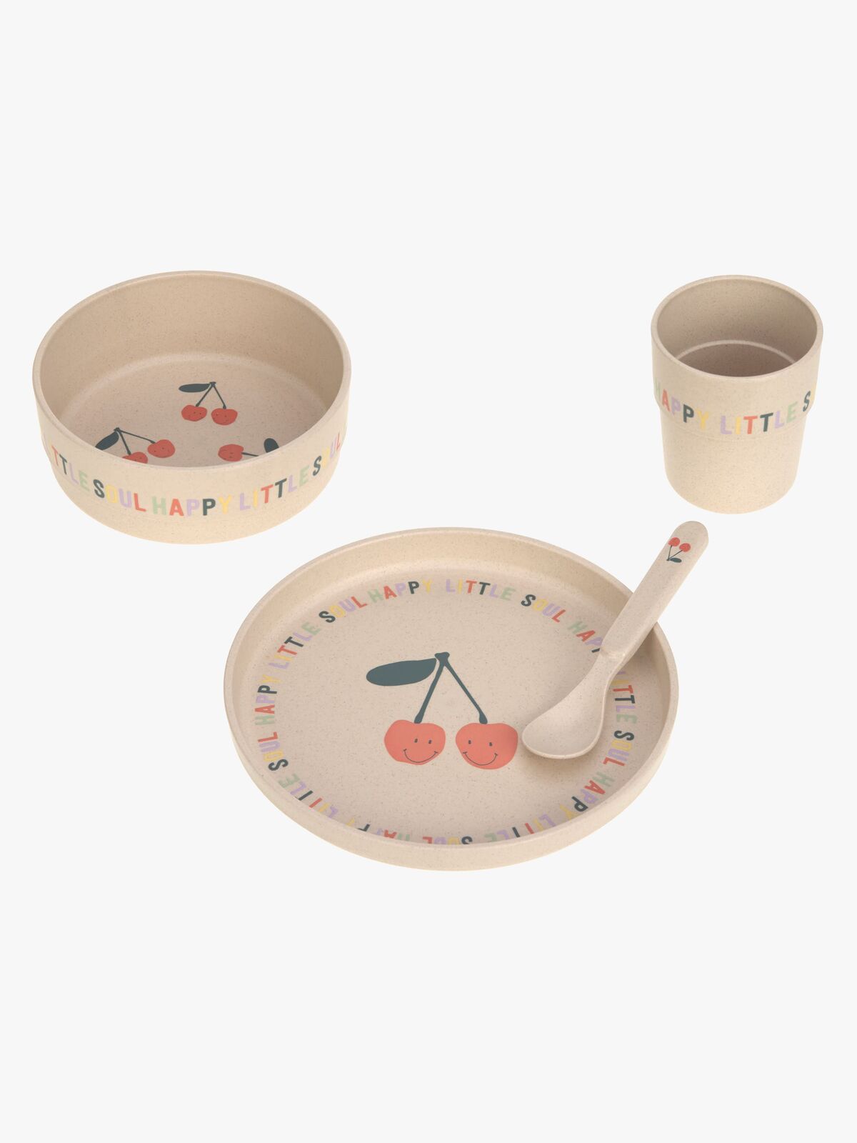 Lässig Tallerkensæt, Happy Fruits Cherry