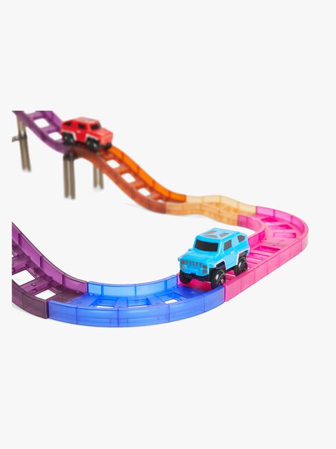 Fippla Racerbane Magnetiske Byggeklodser 59 Dele