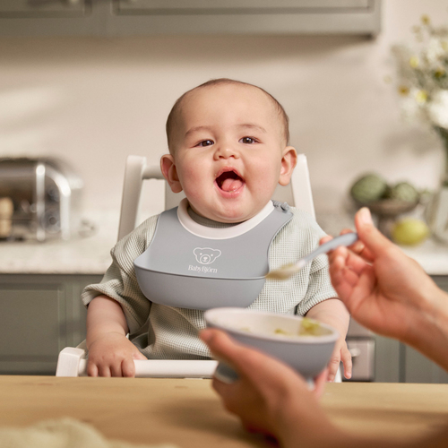 BabyBjörn Spisesæt 3 Dele, Grå