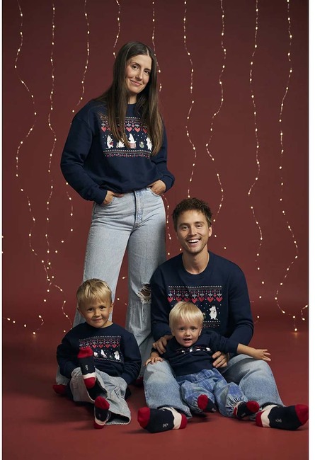 Moomin By Martinex Vinterhjerte Sweatshirt, Dark Blue 72589855-DarkBlue-1616_4c.jpg