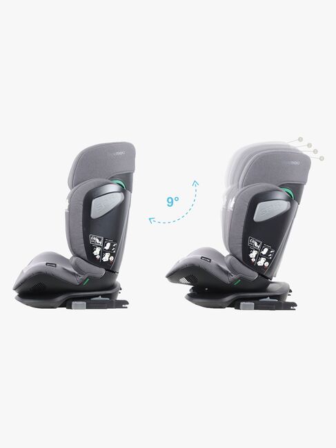 Beemoo Recline i-Size Autostol, Mineral Grey