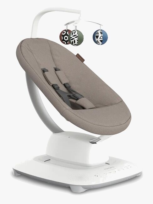 UPPAbaby Mamaroo Wells Skråstol, Dark Taupe Mélange