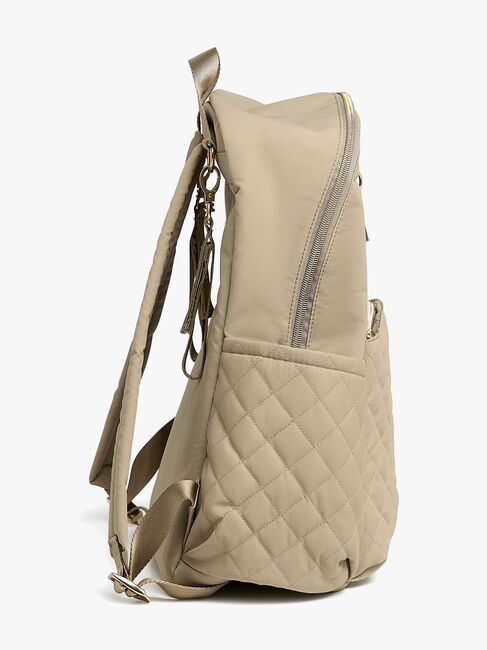 Pelicare Quilted Pusletaske Rygsæk, Beige