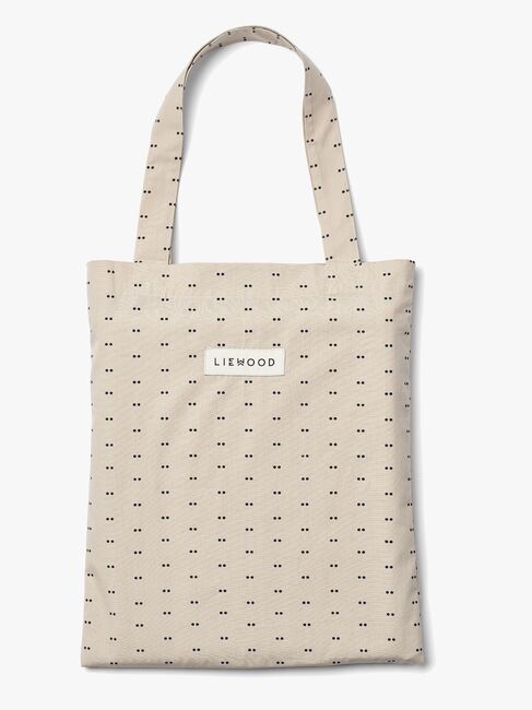 LIEWOOD Carmen Sengesæt 70x100 Tremmeseng, Double Dot/Silver Lining