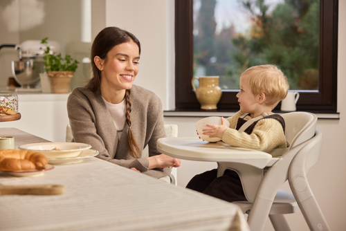 Kinderkraft Tino Højstol, Beige