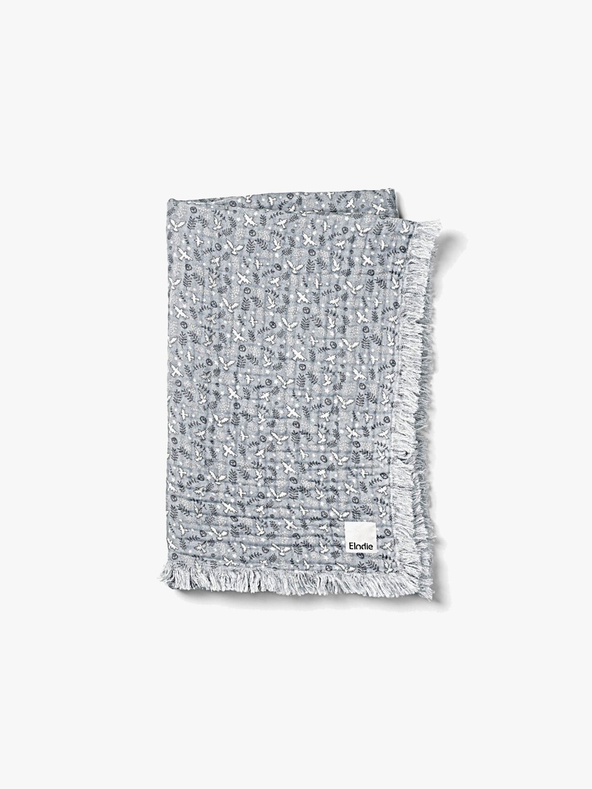 Elodie Soft Cotton Tæppe 120x70, Free Bird