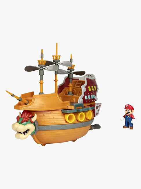 Nintendo Super Mario Bowsers Skib Deluxe Legesæt