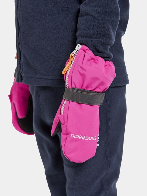 Didriksons Biggles Zip Vanter, Plastic Pink