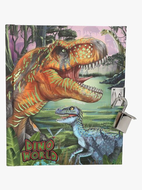 Dino World Dagbog med Hængelås