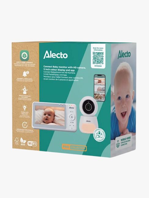 Alecto DVM2060 Babyalarm, Hvid