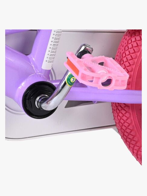 Volare Unicorn Cykel 12 Tommer, Lilla