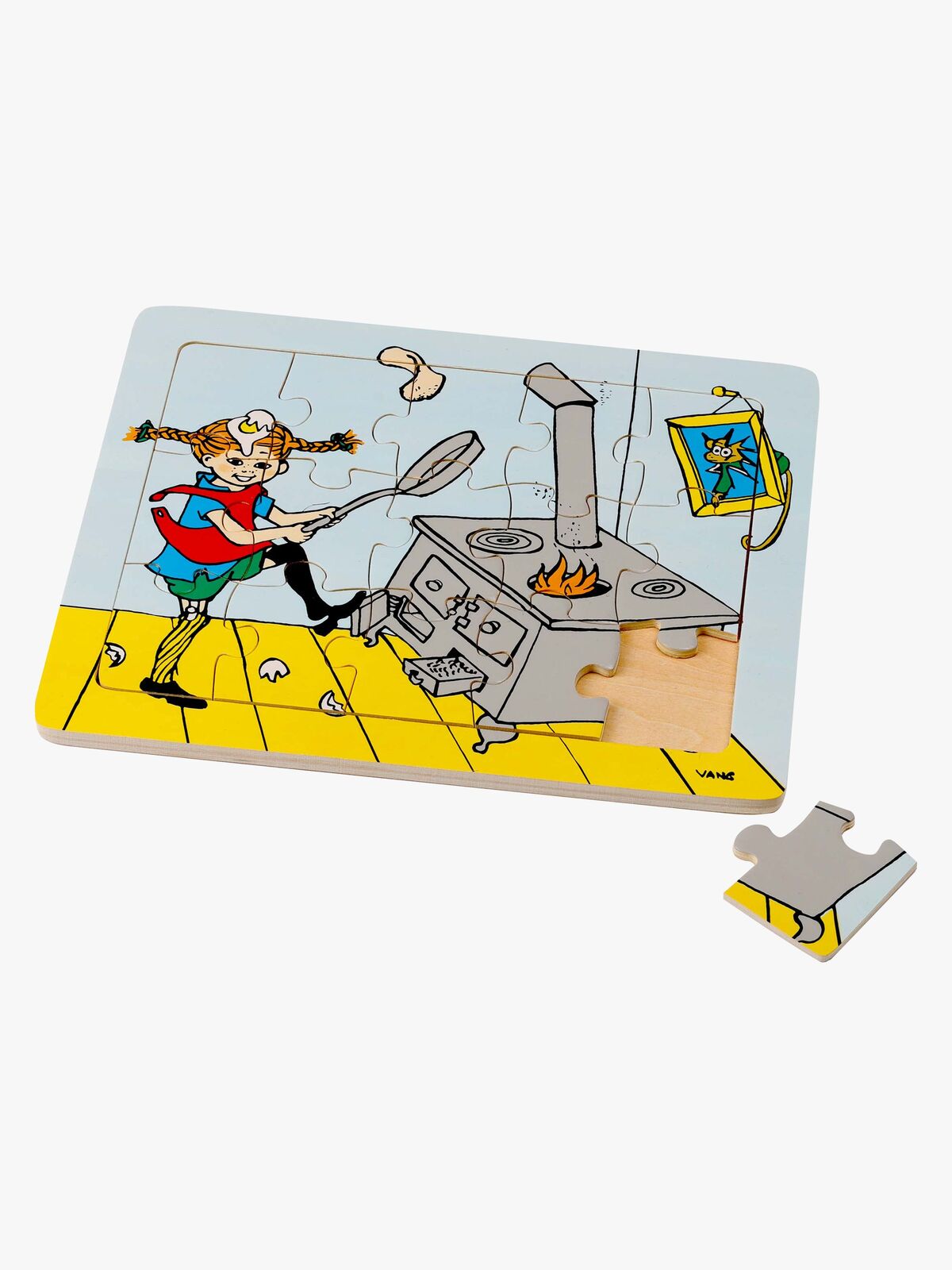 Pippi Rammepuslespil 15 Brikker