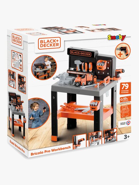 Smoby Black+Decker Bricolo Arbejdsbænk Pro