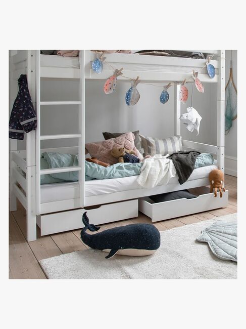 Hoppekids Sengeskuffe ECO Comfort 90x200, Hvid