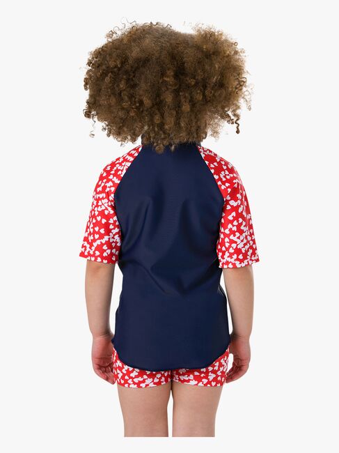 Speedo Spashmaster UV-Sæt, Navy/Red