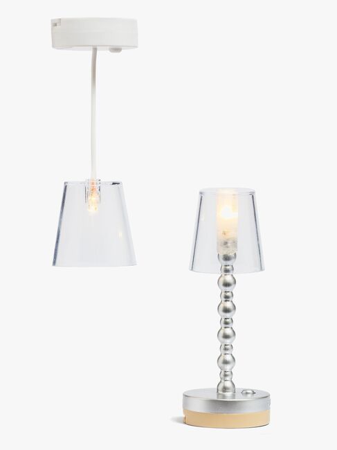 Lundby Dukkehustilbehør Gulvlampe og Loftslampe