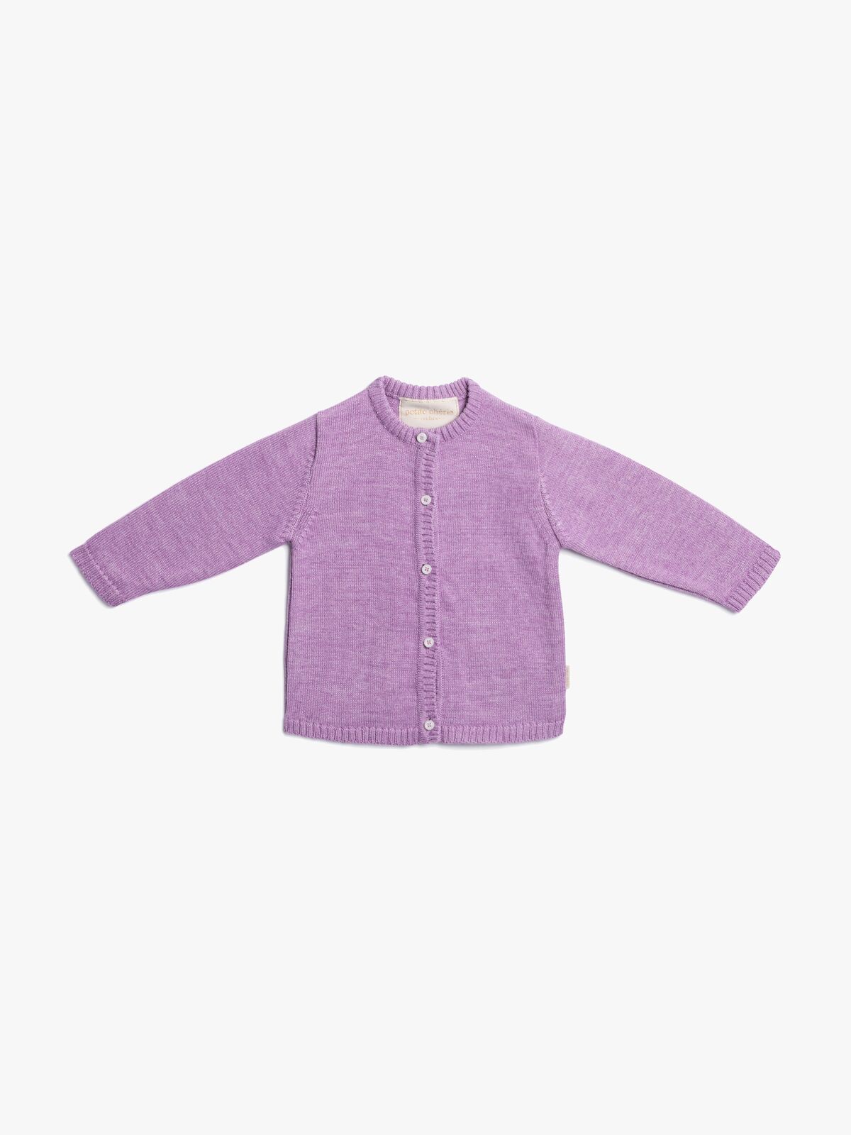 Petite Chérie Atelier Margit Babytrøje, Light Purple/Dusty Purple