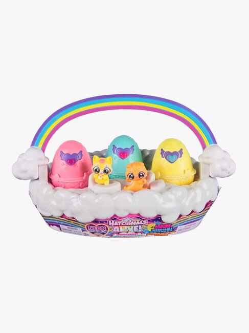 Hatchimals Alive Neon Rainbow Opbevaringskurv