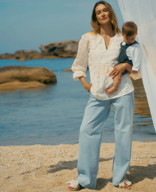 Cache Coeur KELLY Graviditetsjeans, Light Blue