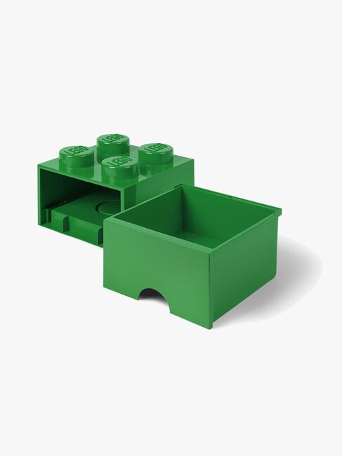 LEGO Opbevaringsklods 4, Grøn