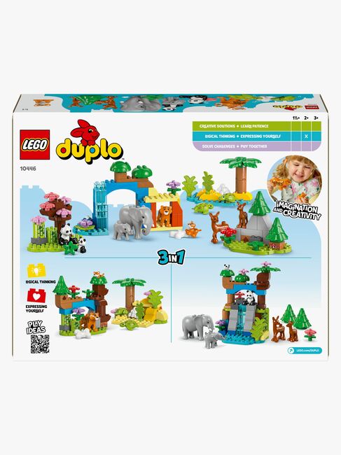 LEGO DUPLO Town 10446 3-i-1 vilde dyrefamilier