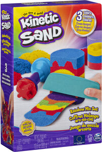 Kinetic Sand Legesæt Rainbow Mix