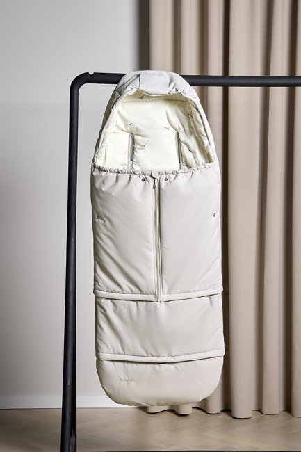 Beemoo Light Kørepose inkl. Forlængerdel, Beige Swallow