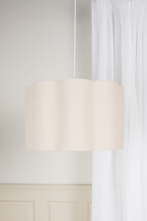 Alice & Fox Lily Lampeskærm L, Beige Linen